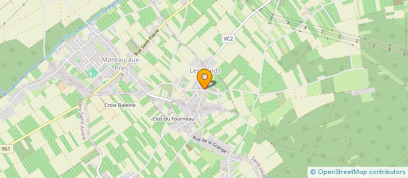localisation de l'entreprise SCI DA LUZ à MAREAU-AUX-PRES