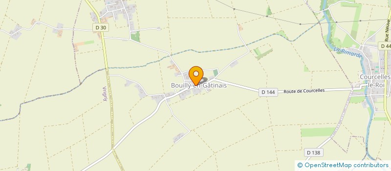 localisation de l'entreprise SCI DA MOUN  BOUILLY-EN-GATINAIS
