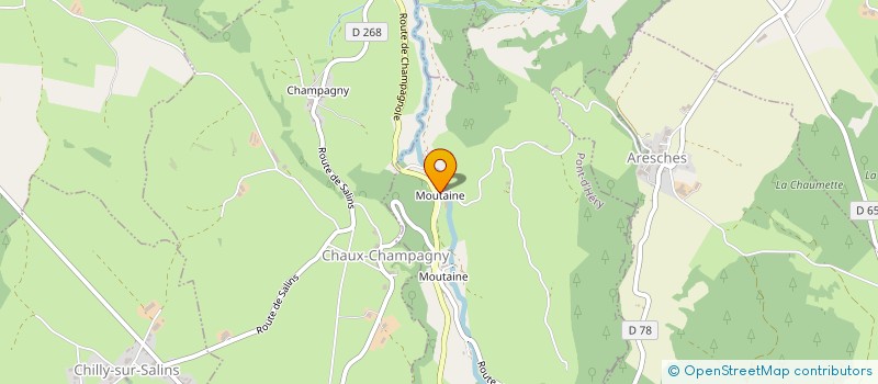 localisation de l'entreprise SCI DA ROCHA RAMBOZ  PONT-D'HERY