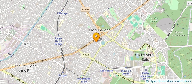 localisation de l'entreprise SCI DA SILVA à LIVRY-GARGAN
