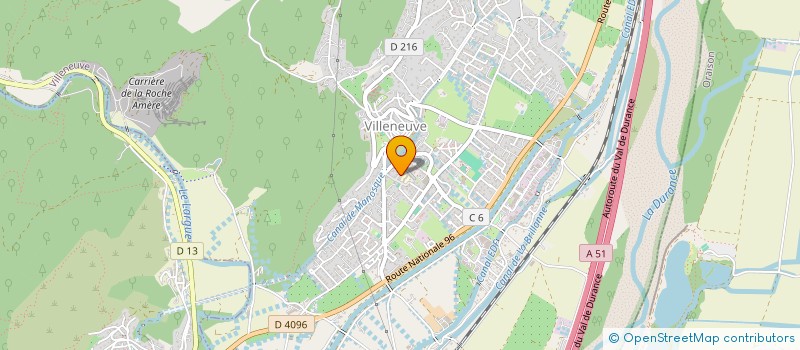 localisation de l'entreprise SCI DA SILVA ET FILS  VILLENEUVE