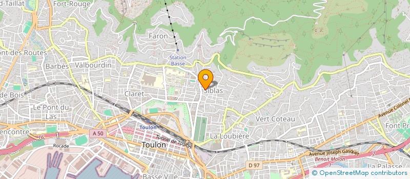 localisation de l'entreprise SCI DA SILVA MAIA  TOULON