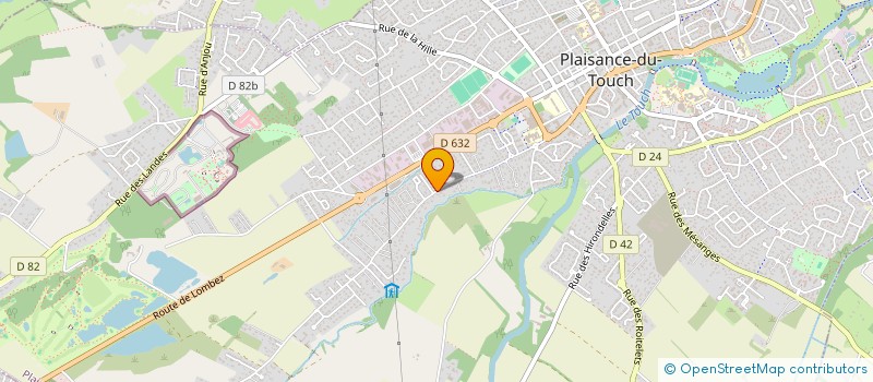 localisation de l'entreprise SCI DA SILVA PERE ET FILS  PLAISANCE-DU-TOUCH