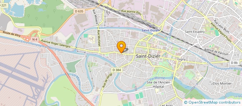 localisation de l'entreprise SCI DA SILVA REPUBLIQUE à SAINT-DIZIER