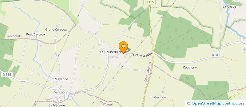 localisation de l'entreprise SCI DA SILVA - ROUBY FRERES  VAL-DU-MIGNON