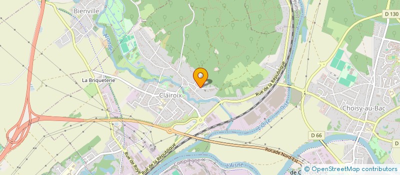 localisation de l'entreprise SCI DA SILVA4  CLAIROIX