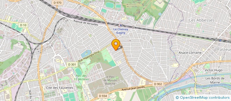 localisation de l'entreprise SCI DAAF à NEUILLY SUR MARNE
