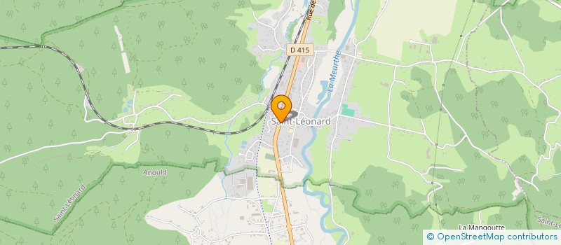 localisation de l'entreprise SCI DAAM  SAINT-LEONARD