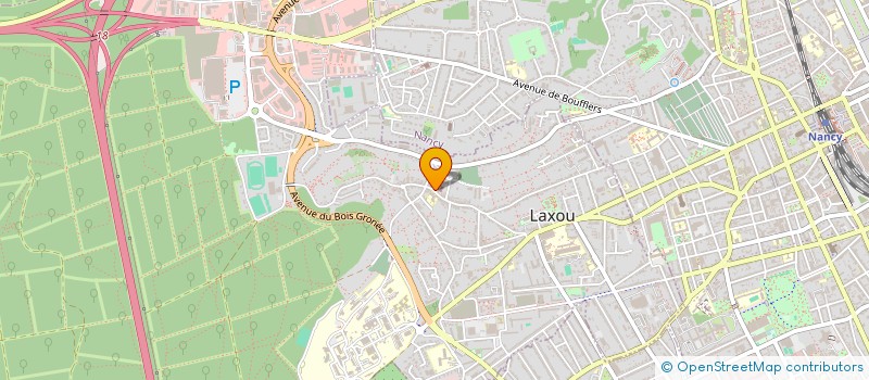 localisation de l'entreprise SCI DABB  LAXOU