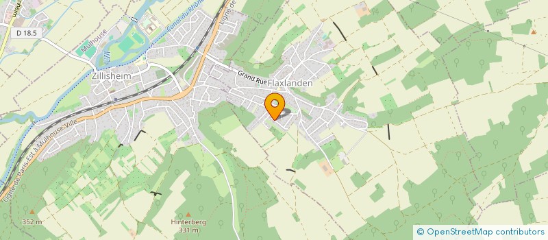 localisation de l'entreprise SCI DABBUR M & O  FLAXLANDEN