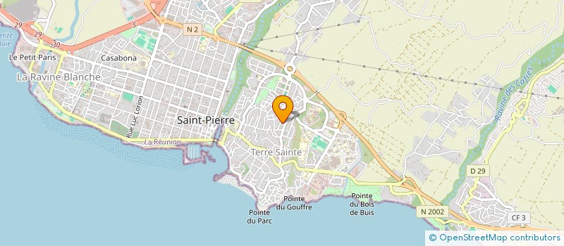 localisation de l'entreprise SCI DABEE à SAINT-PIERRE