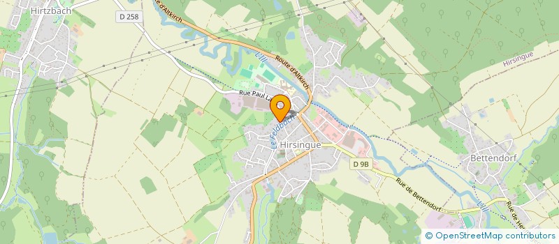 localisation de l'entreprise SCI DABER  HIRSINGUE