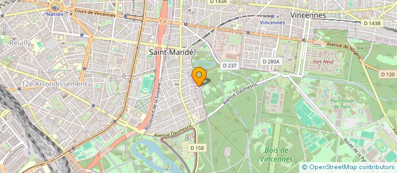 localisation de l'entreprise SCI DABER  PARIS