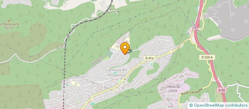 localisation de l'entreprise SCI DABISSE à CARNOUX-EN-PROVENCE