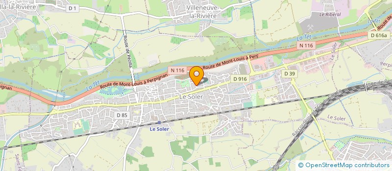 localisation de l'entreprise SCI DABOUST  LE SOLER