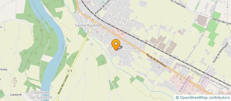 localisation de l'entreprise SCI DABRIMA  GRADIGNAN