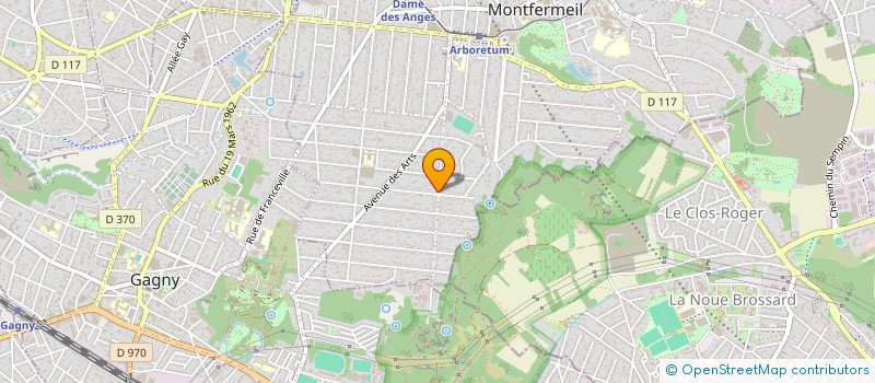 localisation de l'entreprise SCI DAC à MONTFERMEIL