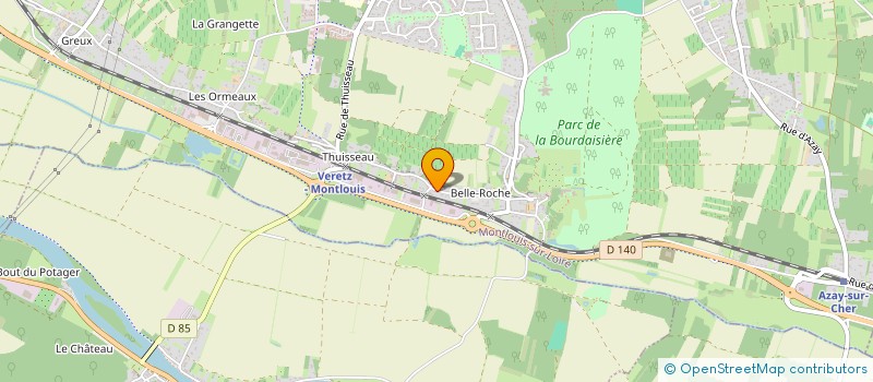 localisation de l'entreprise SCI DAC à MONTLOUIS-SUR-LOIRE