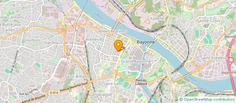 localisation de l'entreprise SCI DAC SAI à BAYONNE