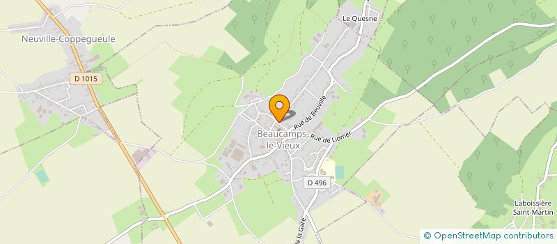 localisation de l'entreprise SCI DACA  BEAUCAMPS-LE-VIEUX