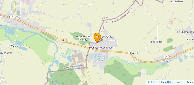 localisation de l'entreprise SCI DACADO à CHARNY OREE DE PUISAYE