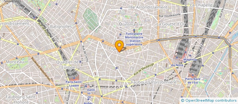 localisation de l'entreprise SCI DACAL  PARIS