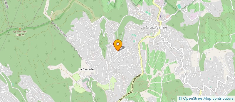 localisation de l'entreprise SCI DACATOL II  LA CROIX-VALMER