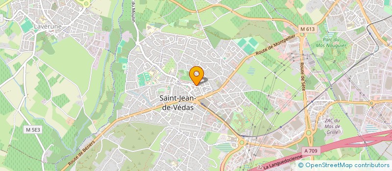 localisation de l'entreprise SCI DACD  SAINT-JEAN-DE-VEDAS