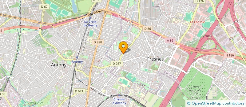 localisation de l'entreprise SCI DACF VADOR  FRESNES