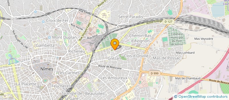 localisation de l'entreprise SCI DACHRIS  NIMES