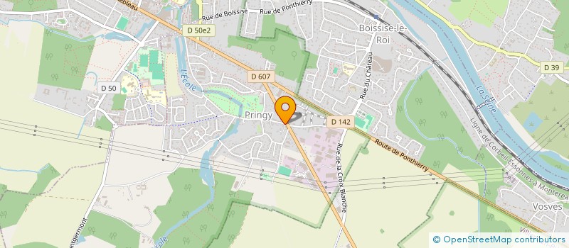 localisation de l'entreprise SCI DACIM  PRINGY