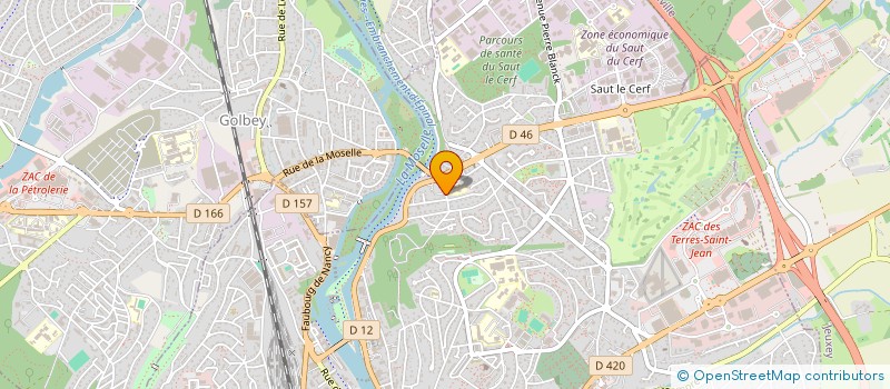 localisation de l'entreprise SCI DACMO à EPINAL