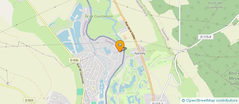 localisation de l'entreprise SCI DACOFAC  IVRY-LA-BATAILLE