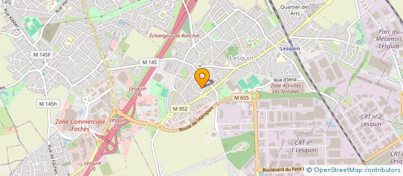 localisation de l'entreprise SCI DACOR à LESQUIN