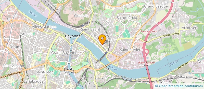 localisation de l'entreprise SCI DACOSTA à BAYONNE