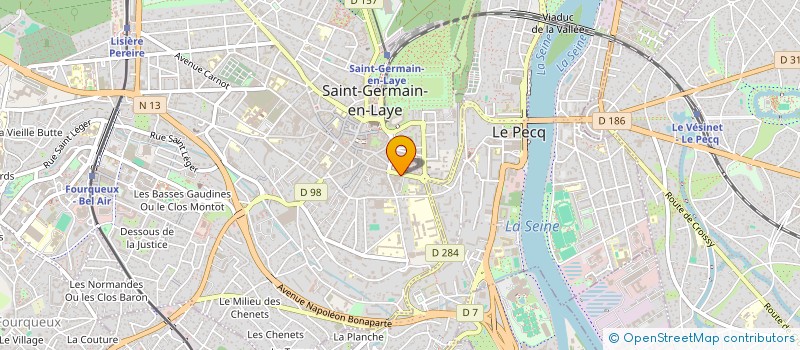 localisation de l'entreprise SCI DACQUIN FAILLE  SAINT-GERMAIN-EN-LAYE