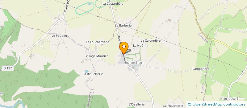 localisation de l'entreprise SCI DACRY  FUMICHON