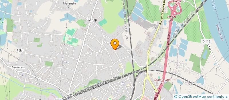 localisation de l'entreprise SCI DAD  AMBARES-ET-LAGRAVE