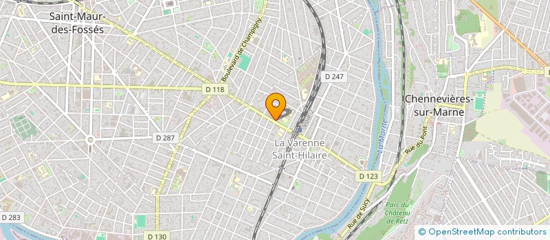 localisation de l'entreprise SCI DAD à SAINT-MAUR-DES-FOSSES