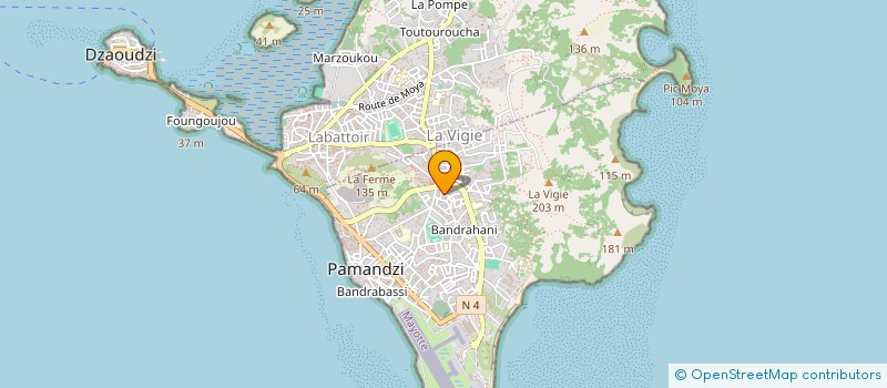 localisation de l'entreprise SCI DAD ZALIFAT à PAMANDZI