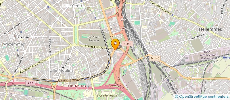 localisation de l'entreprise SCI DADAHI à LILLE