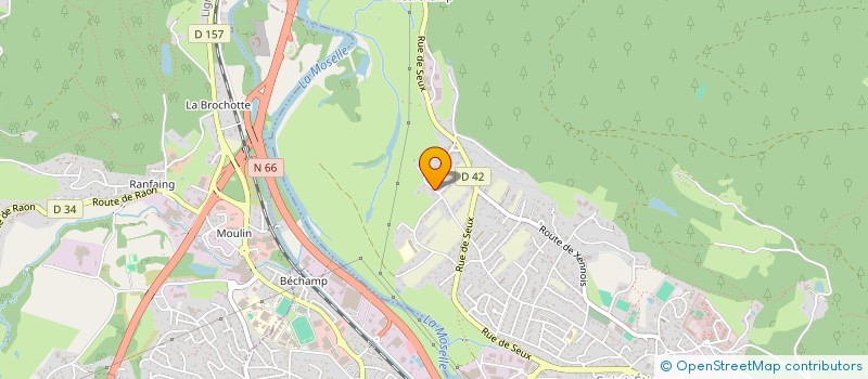 localisation de l'entreprise SCI DADANE  SAINT-NABORD