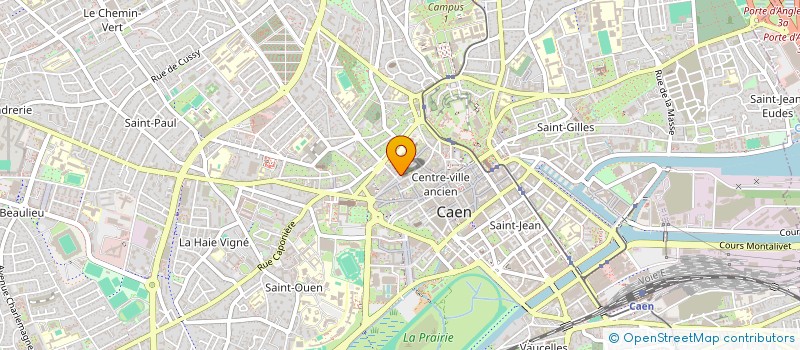 localisation de l'entreprise SCI DADFOR  CAEN