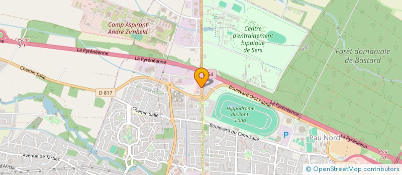 localisation de l'entreprise SCI DADIVABRI à LONS