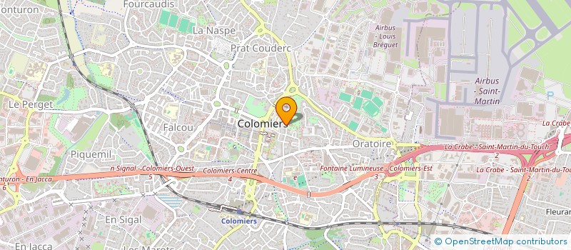 localisation de l'entreprise SCI DADL à COLOMIERS