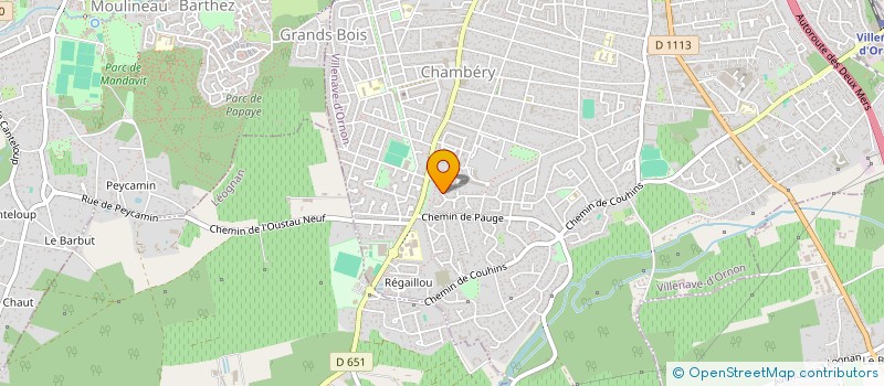 localisation de l'entreprise SCI DADOG  VILLENAVE-D'ORNON