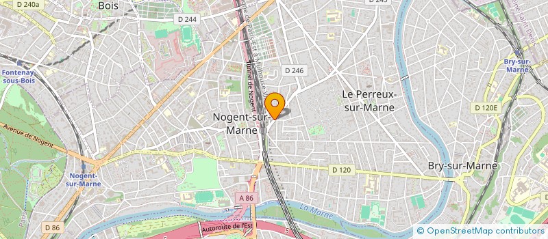 localisation de l'entreprise SCI DADOU  LE PERREUX-SUR-MARNE