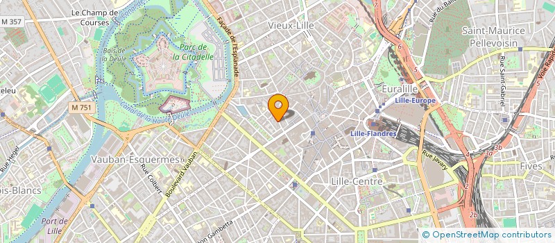 localisation de l'entreprise SCI DADOU à LILLE