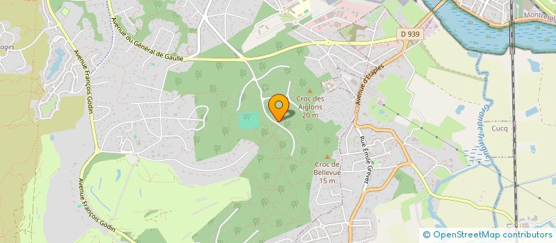 localisation de l'entreprise SCI DAFA à LE TOUQUET-PARIS-PLAGE