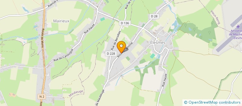 localisation de l'entreprise SCI DAFFE-MURGO à ELESMES